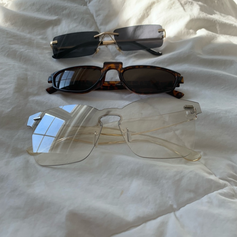 Women’s trendy sunglasses set of 3